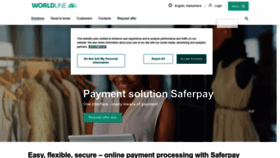 What Saferpay.com website looked like in 2022 (1 year ago)