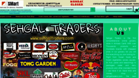 What Sehgaltraders.com website looked like in 2022 (1 year ago)