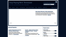 What Stoppayingrenttennessee.com website looked like in 2022 (1 year ago)