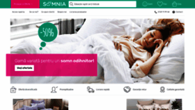 What Somnia.ro website looked like in 2022 (1 year ago)