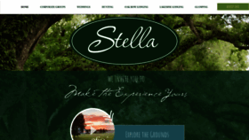 What Stellaeanda.com website looked like in 2022 (1 year ago)