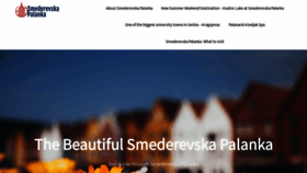 What Smed-palanka.rs website looked like in 2022 (1 year ago)