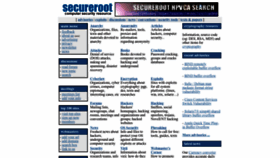 What Secureroot.com website looked like in 2022 (1 year ago)