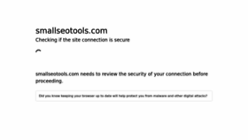 What Smallseotools.com website looked like in 2022 (1 year ago)