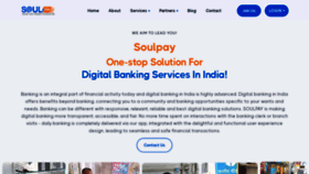 What Soulpay.in website looked like in 2022 (1 year ago)