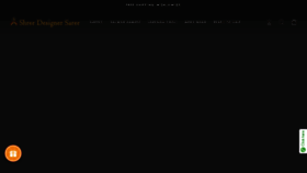 What Shreedesignersaree.com website looked like in 2022 (1 year ago)
