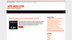 What Stbm3ufree.com website looked like in 2022 (1 year ago)