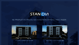 What Stanovi-bihac.ba website looked like in 2022 (1 year ago)