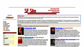 What Sfsite.com website looked like in 2022 (1 year ago)