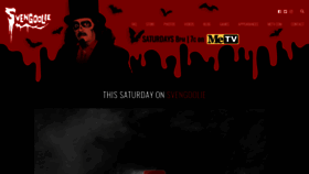 What Svengoolie.com website looked like in 2022 (1 year ago)