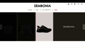 What Sembonia.com website looked like in 2022 (1 year ago)