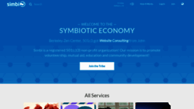 What Simbi.com website looked like in 2022 (1 year ago)
