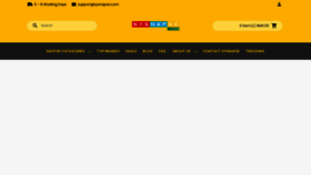 What Sysnapse.com website looked like in 2022 (1 year ago)
