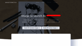 What Sketcherai.com website looked like in 2022 (1 year ago)