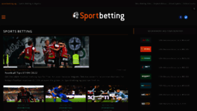 What Sportbetting.ng website looked like in 2022 (1 year ago)