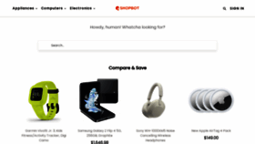 What Shopbot.com.au website looked like in 2022 (1 year ago)