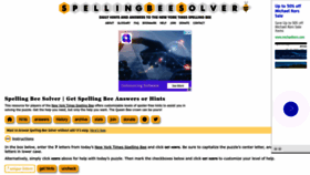 What Sbsolver.com website looked like in 2022 (2 years ago)