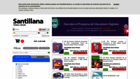 What Santillanatiendaonline.es website looked like in 2022 (1 year ago)
