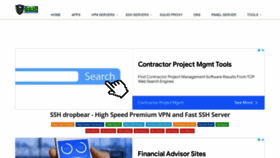 What Sshdropbear.net website looked like in 2022 (2 years ago)