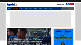 What Superball.bolasport.com website looked like in 2022 (1 year ago)