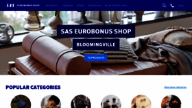 What Saseurobonusshop.com website looked like in 2022 (1 year ago)