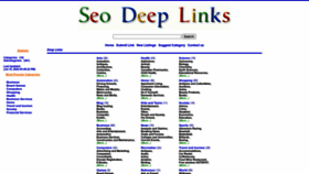 What Seodeeplinks.net website looked like in 2022 (1 year ago)