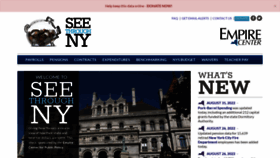 What Seethroughny.net website looked like in 2022 (1 year ago)