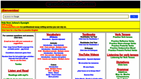 What Spanishspanish.com website looked like in 2022 (1 year ago)