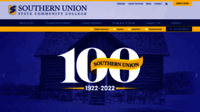 What Suscc.edu website looked like in 2022 (1 year ago)
