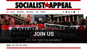What Socialist.net website looked like in 2022 (1 year ago)