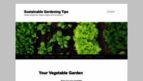 What Sustainable-gardening-tips.com website looked like in 2022 (1 year ago)