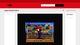 What Super-smashflash2.com website looked like in 2022 (1 year ago)