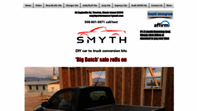 What Smythkitcars.com website looked like in 2022 (1 year ago)