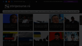 What Stiripesurse.ro website looked like in 2022 (1 year ago)