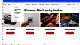 What Scanmyphotos.com website looked like in 2022 (1 year ago)