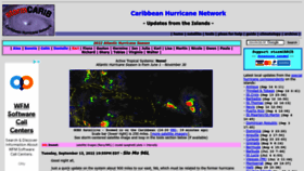 What Stormcarib.com website looked like in 2022 (1 year ago)