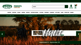 What Sportsmanswarehouse.com website looked like in 2022 (1 year ago)