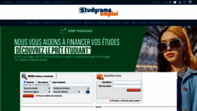 What Studyrama-emploi.com website looked like in 2022 (1 year ago)