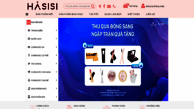 What Shophasisi.com website looked like in 2022 (3 years ago)