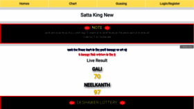 What Sattakingnew.com website looked like in 2022 (1 year ago)