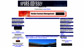 What Spursodyssey.com website looked like in 2022 (1 year ago)