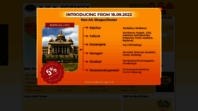 What Srsbooking.com website looked like in 2022 (1 year ago)