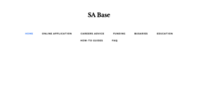 What Sabase.co.za website looked like in 2022 (1 year ago)