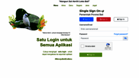 What Sso.baliprov.go.id website looked like in 2022 (1 year ago)