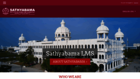 What Sathyabama.cognibot.in website looked like in 2022 (1 year ago)