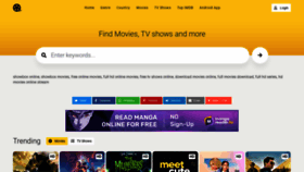 What Showboxmovies.net website looked like in 2022 (1 year ago)