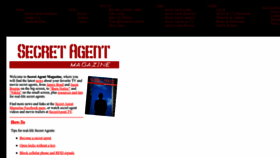 What Secretagentmagazine.com website looked like in 2022 (1 year ago)