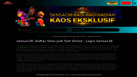 What Sensa138.fun website looked like in 2022 (1 year ago)