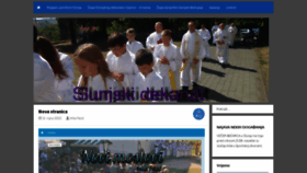 What Slunj-crkva.hr website looked like in 2022 (1 year ago)