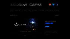 What Skidrow-games.com website looked like in 2022 (1 year ago)